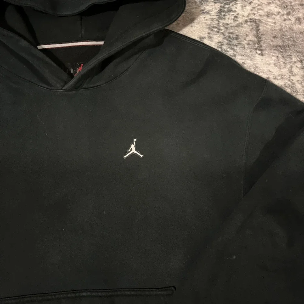 Jordan Y2K VTG Men's Medium Hoodie Black Skater Grunge XXL